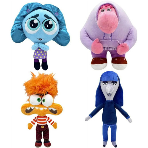 Inside out peluche set 4pz - inside,